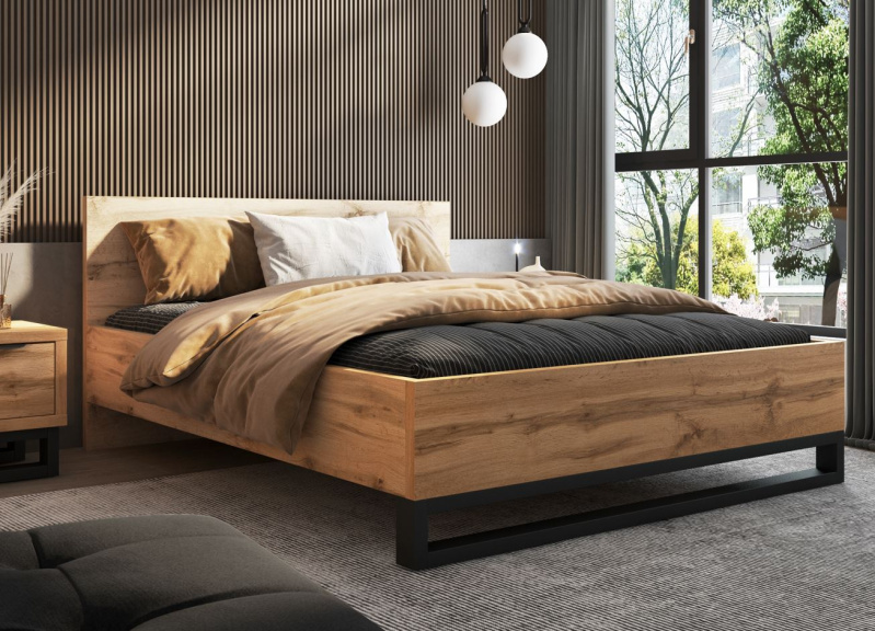 Postel Halle S 31 160x200 dub wotan