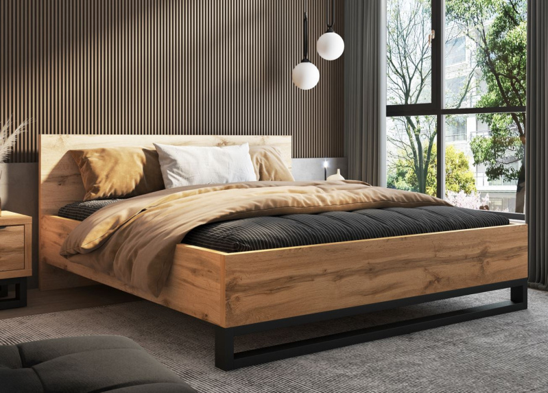 Postel Halle S 32 180x200 dub wotan