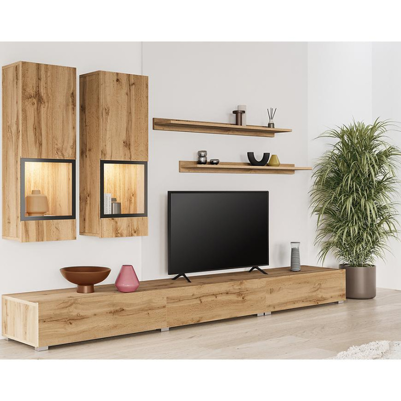 Obývací stěna Baros 10 dub wotan