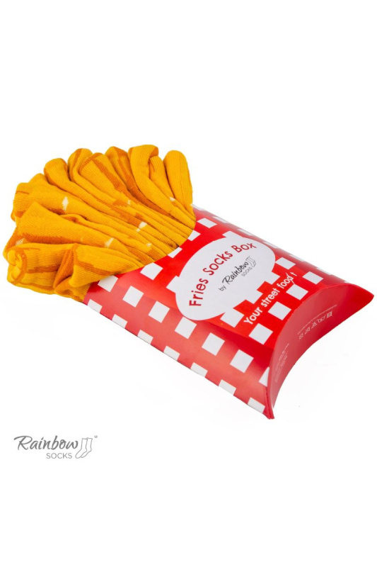Sada ponožek Rainbow Socks hranolky 2 páry 36-40