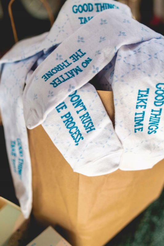 Duhové Ponožky Toaletní papír 2 Párů 41-46