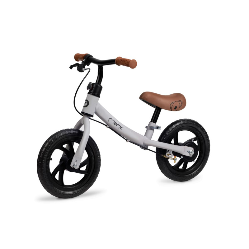 odrážedlo se zadní brzdou MoMi Breki, šedé