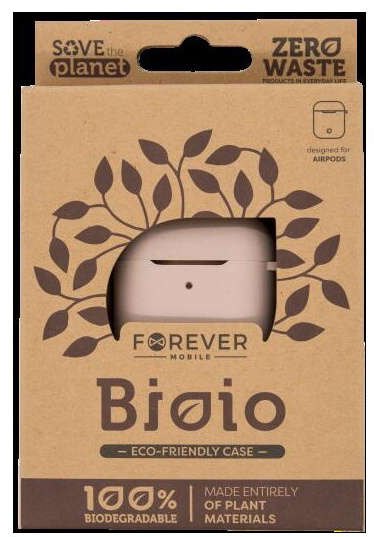 Pouzdro Forever Bioio na sluchátka AirPods / růžová Varianta: ivi1