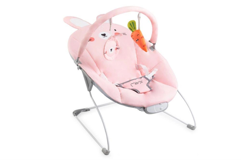 MoMi GLOSSY Houpátko růžový králíček