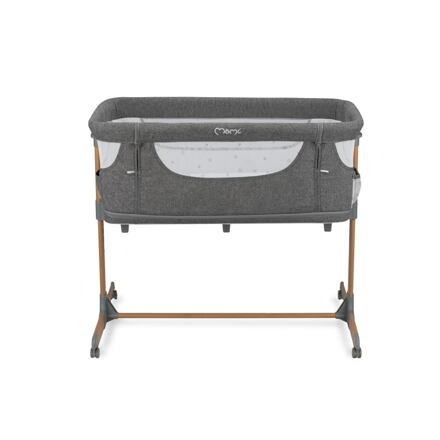 MoMi Postýlka SMART BED 4v1 šedá