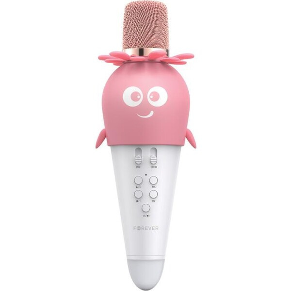 Forever AMS-200 bluetooth mikrofon s reproduktorem růžový