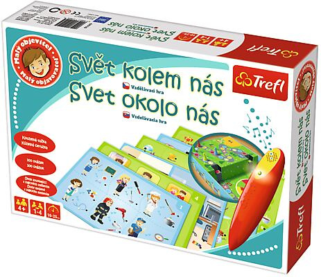 Malý objevitel Svět kolem nás + kouzelná tužka
