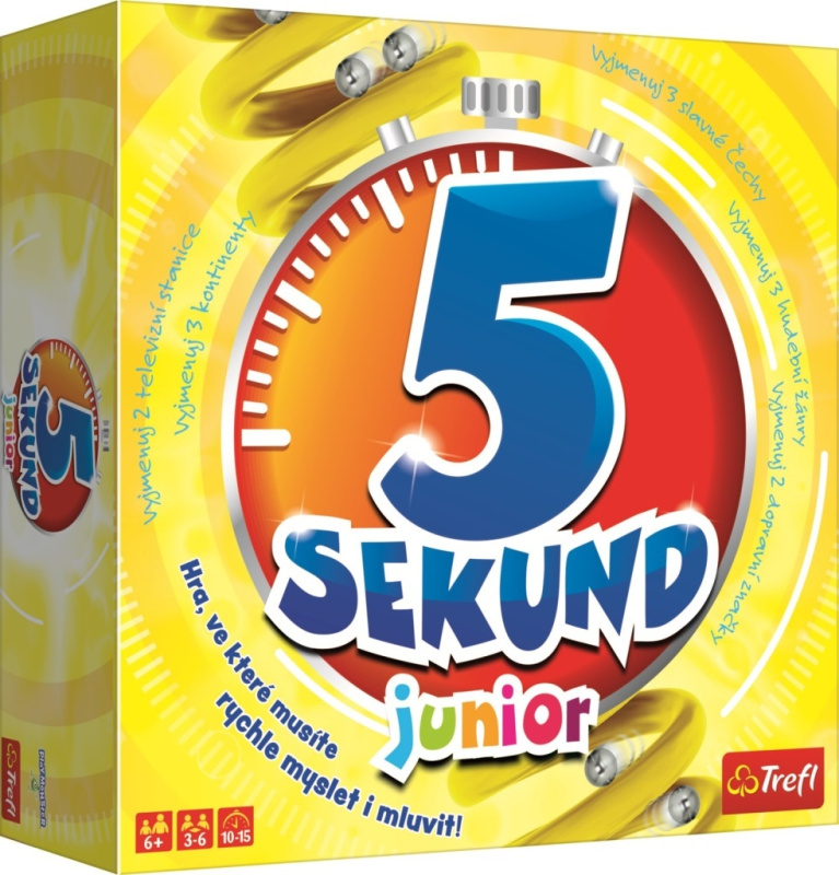 5 Sekund junior společenská hra v krabici 26x26x8cm