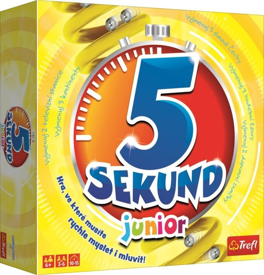 5 Sekund junior společenská hra v krabici 26x26x8cm
