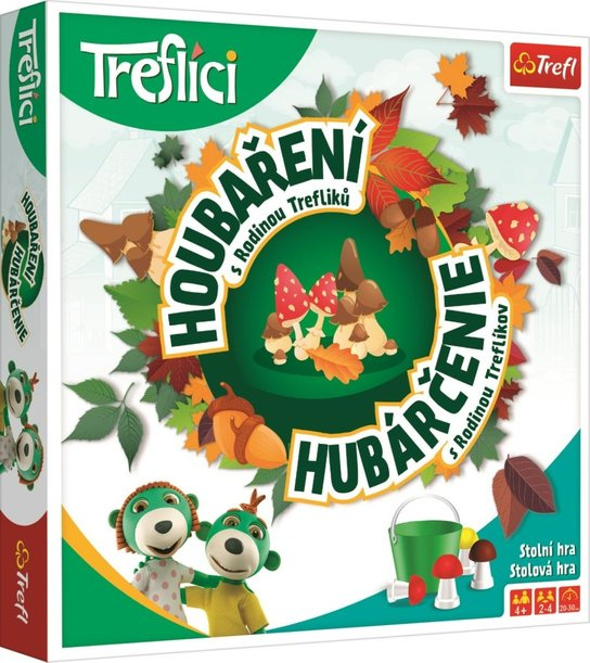 Houbaření s Rodinou Trefliků společenská hra