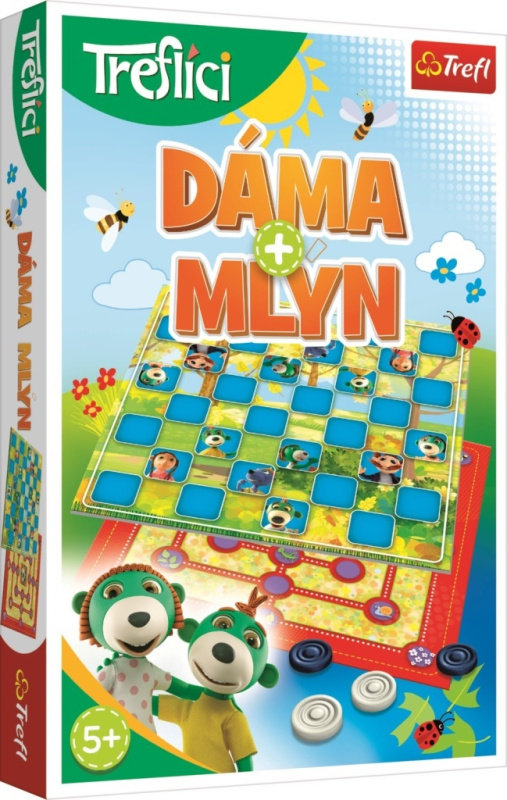 Trefl Dáma a Mlýn Treflíci