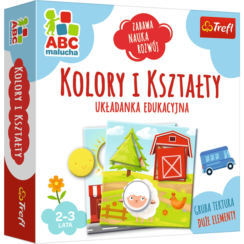 Desková hra Trefl ABC Batole Barvy a tvary