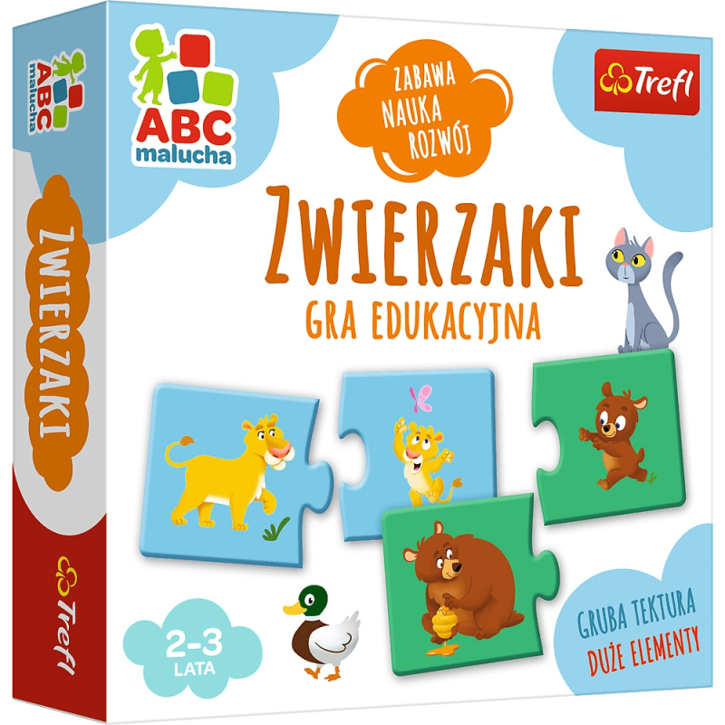 Edukativní hra Zvířátka ABC Malucha
