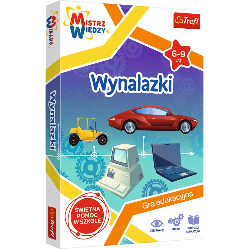 Mistrz vědomostí vynálezy - vzdělávací hra pro děti