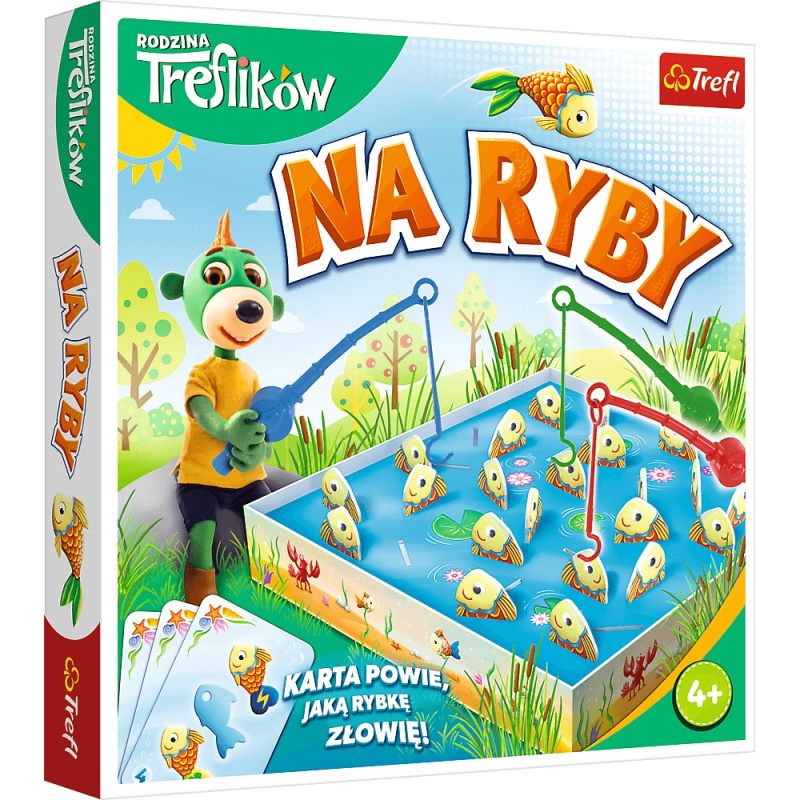Na ryby s RODINOU TREFLÍKŮ – rodinná zručnostní hra pro děti od 4 let