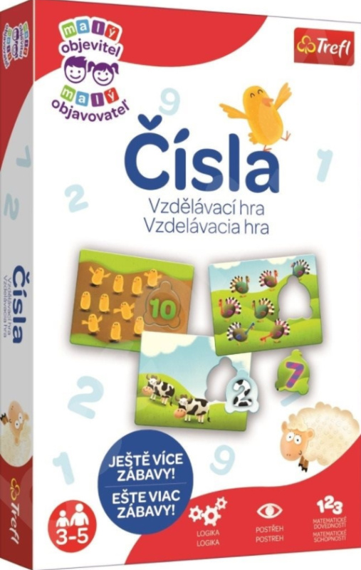 Trefl Malý objevitel: Čísla Nová verze