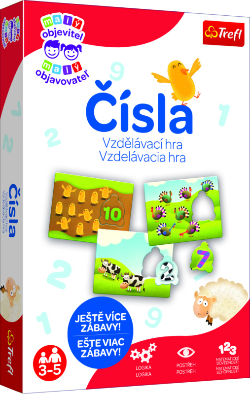Trefl Malý objevitel: Čísla Nová verze