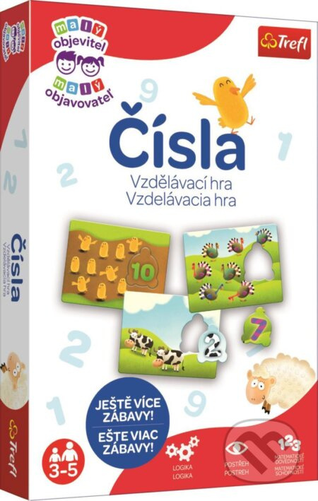 Trefl Malý objevitel: Čísla Nová verze