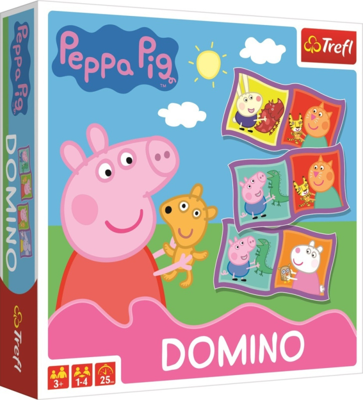 Trefl Domino Prasátko Pepina
