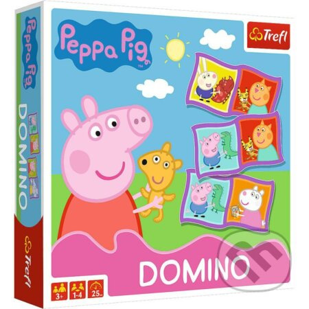 Trefl Domino Prasátko Pepina