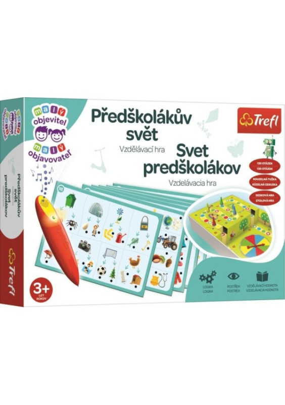 TREFL Malý objevitel Předškolákův svět + magické pero