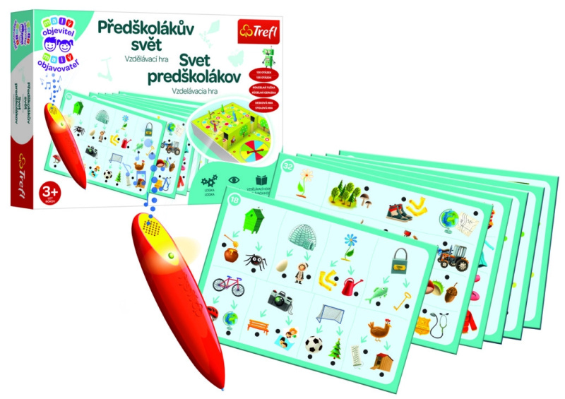 TREFL Malý objevitel Předškolákův svět + magické pero