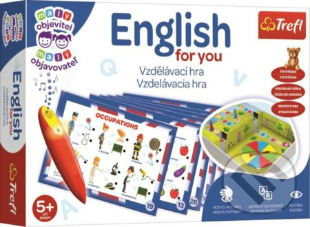 TREFL Malý objevitel English for you + magické pero