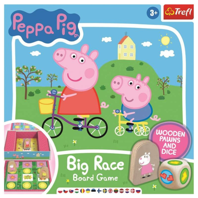 Trefl Big Race Prasátko Peppa/Peppa Pig