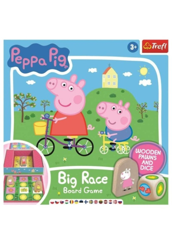 Trefl Big Race Prasátko Peppa/Peppa Pig