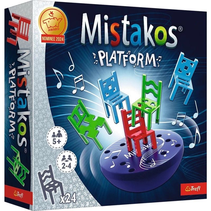 Mistakos Platform židle Trefl Roztočená hra zvratů