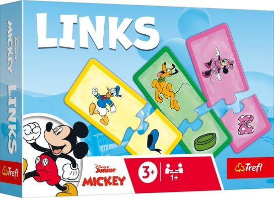 TREFL Puzzle Links Mickey a jeho přátelé 2x14 dílků