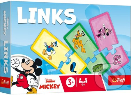 TREFL Puzzle Links Mickey a jeho přátelé 2x14 dílků