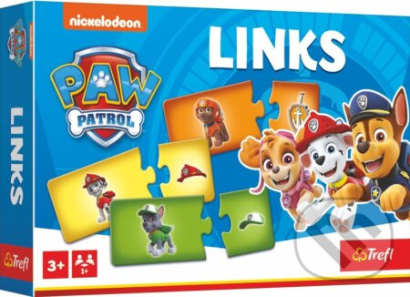 TREFL Puzzle Links Tlapková patrola 2x14 dílků
