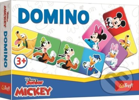 TREFL Domino Mickey a jeho přátelé
