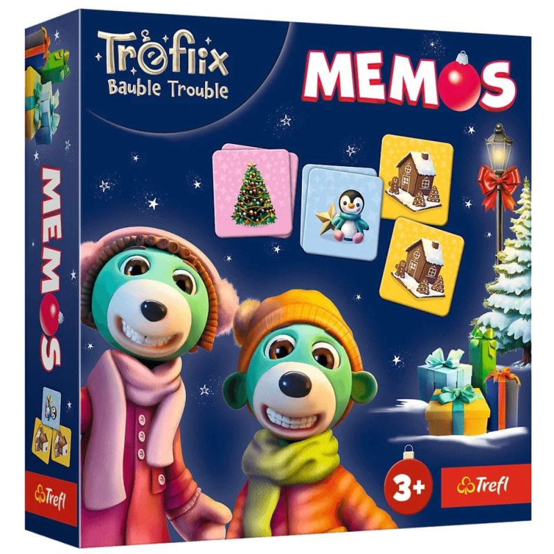 pamáťová hra memos trefliks bauble trouble od trefl