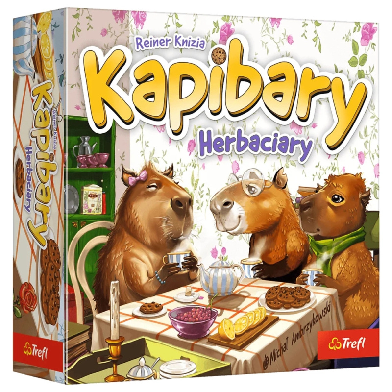 Kapibary Herbaciary – rodinná stolní hra TREFL