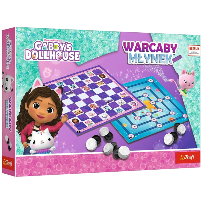 Dáma a mlýnek GABBY'S DOLLHOUSE od Trefl