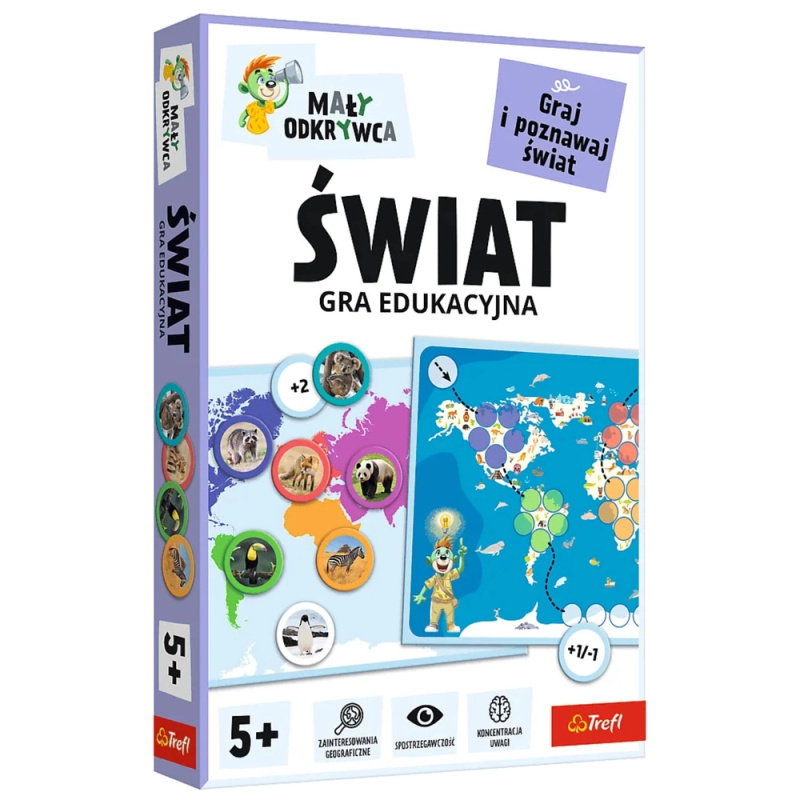 Edukativní hra malý objevitel – svět