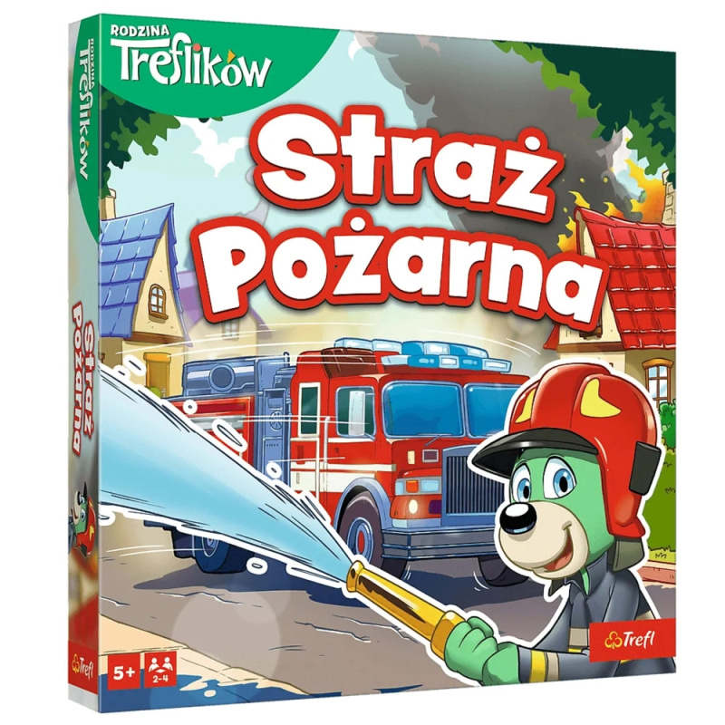 Rodina Treflíků hasiči – kooperativní desková hra Trefl