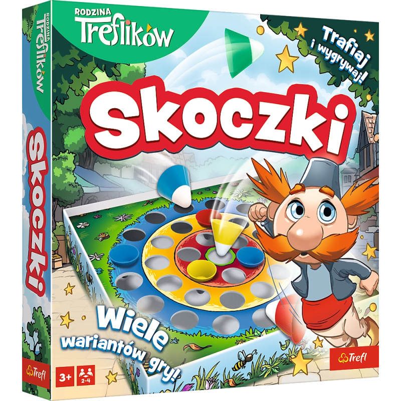 Skákací hra TREFL Rodina Treflíků