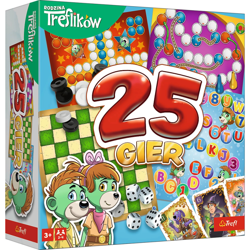 Kaleidoskop – 25 her pro děti Rodina Treflíků Trefl