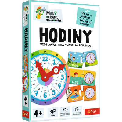 Trefl Vzdělávací Hra Malý Objevitel: Hodiny