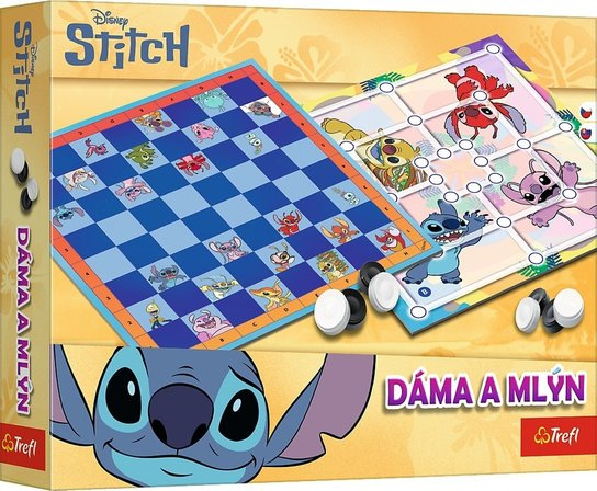 Dáma a Mlýn Lilo & Stitch společenská hra