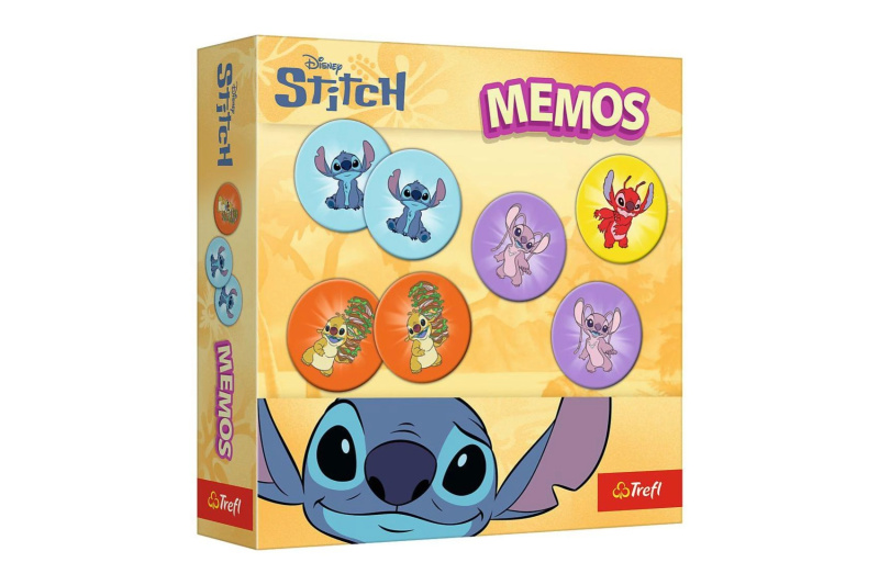 Papírové pexeso Lilo & Stitch – rodinná paměťová hra