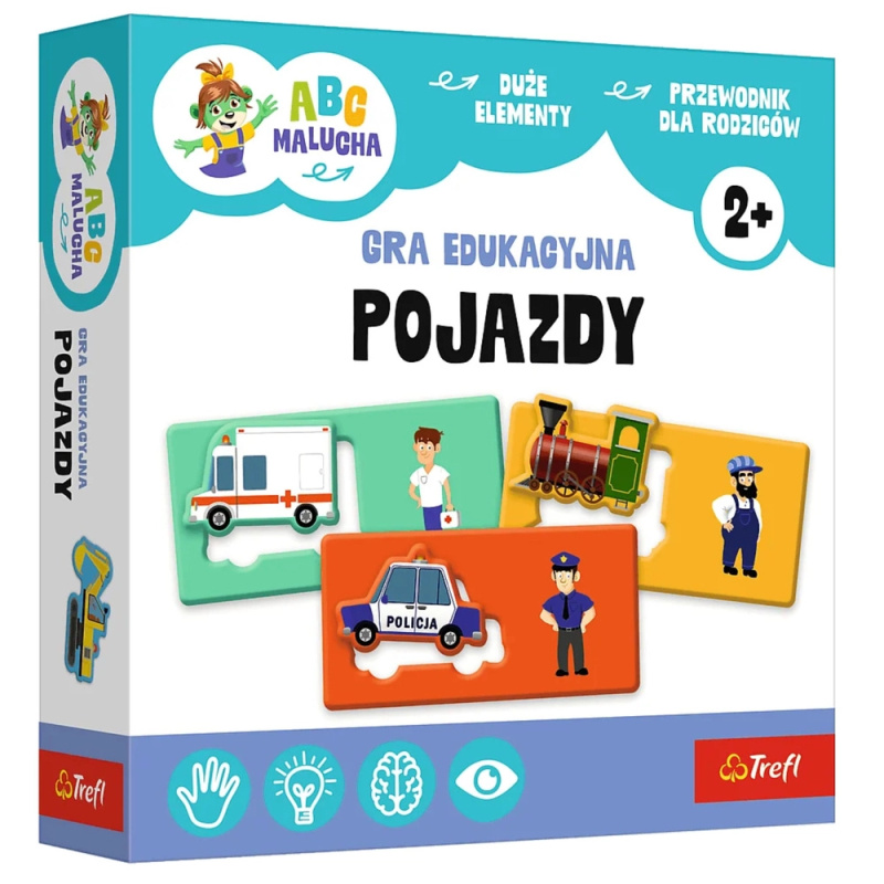 hra - vozidla abc pro nejmenší - trefl