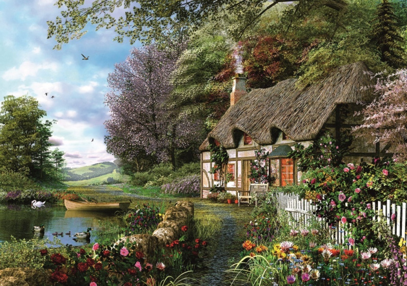 Trefl Dominic Davison Půvabné zákoutí 1000 dílků