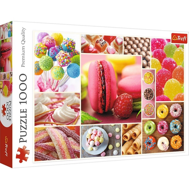 Trefl Cuisine Decor CUKROVÍ 10357 1000 dílků