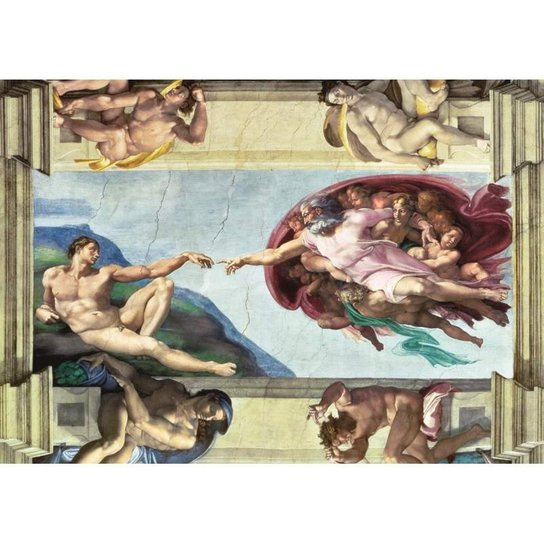 Trefl Michelangelo Stvoření Adama 1000 dílků