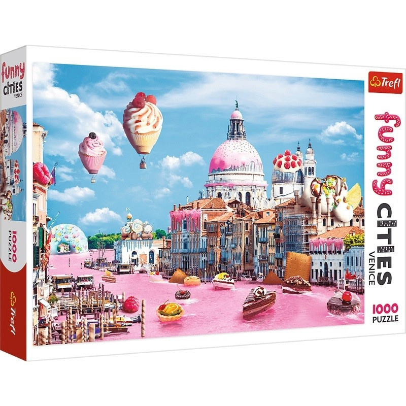 Trefl Funny Cities Sladkosti v Benátkách 10598 1000 dílků