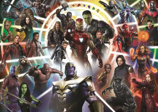 Puzzle 1000 dílků Avengers: Endgame